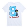 thumbnail image 1 of Pete the Cat -  Happy 8th Birthday - Toddler And Youth Short Sleeve Graphic T-Shirt, 1 of 6