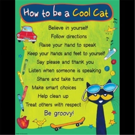 Pete the Cat® How to be a Cool Cat Chart