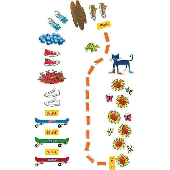 Pete the Cat My Groovy Shoes Sensory Path, Multi Color