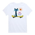 thumbnail image 1 of Pete the Cat - One Groovy Ride - Toddler Boys Short Sleeve Graphic T-Shirt, 1 of 6