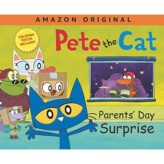 Pre-Owned Pete the Cat Parents' Day Surprise: A Father's Day Gift Book from Kids (Hardcover) 0063036509 9780063036505