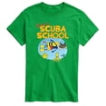 thumbnail image 1 of Pete the Cat - Pete's Scuba School - Men's Short Sleeve Graphic T-Shirt, 1 of 5