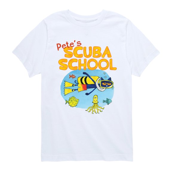Pete The Cat - Boys' Short Sleeve Graphic T-Shirt - Walmart.com