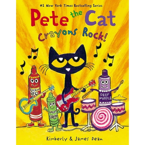 Pete the Cat Pete the Cat: Crayons Rock!, (Hardcover)
