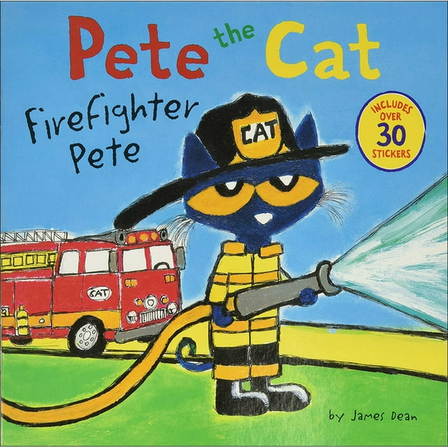 Pete the Cat: Pete the Cat: Firefighter Pete (Hardcover) - Walmart.com