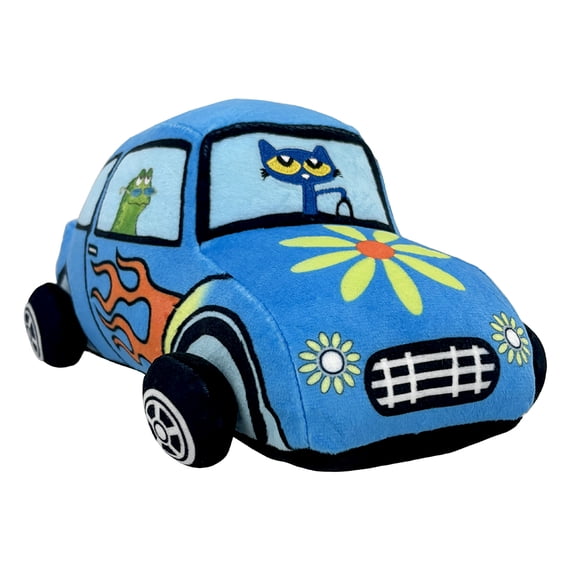 PETE THE CAT'S COOL NEW RIDE 10" Plush Car