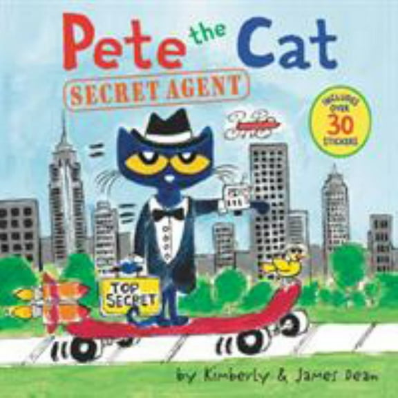 Pete the Cat: Secret Agent (Paperback)