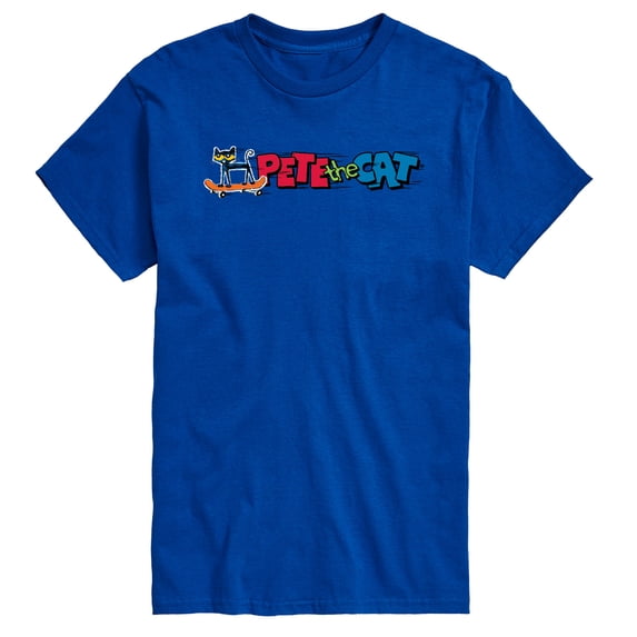 Pete the Cat - Skateboard - Men's Short Sleeve Graphic T-Shirt