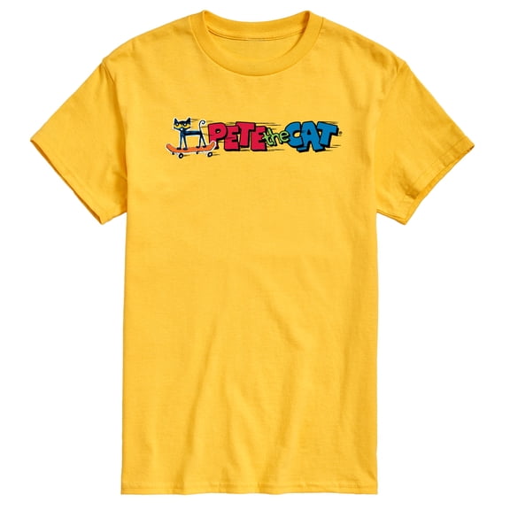 Pete the Cat - Skateboard - Men's Short Sleeve Graphic T-Shirt