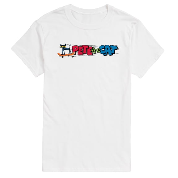 Pete the Cat - Skateboard - Men's Short Sleeve Graphic T-Shirt