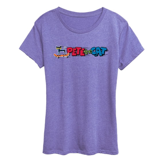 Pete the Cat - Skateboard - Women's Short Sleeve Graphic T-Shirt