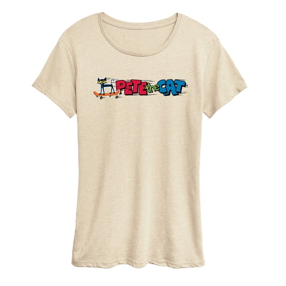 Pete the Cat - Skateboard - Women's Short Sleeve Graphic T-Shirt