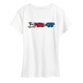 thumbnail image 1 of Pete the Cat - Skateboard Short Sleeve Graphic T-Shirt, 1 of 5
