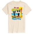 thumbnail image 1 of Pete the Cat - Summer Groove - Men's Short Sleeve Graphic T-Shirt, 1 of 5