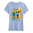 thumbnail image 1 of Pete the Cat - Summer Groove - Women's Short Sleeve Graphic T-Shirt, 1 of 4