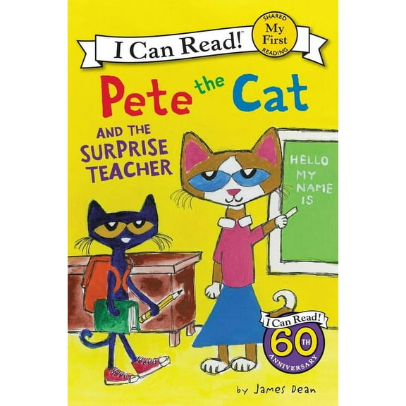 Pete the Cat and the Surprise Teacher (Paperback)