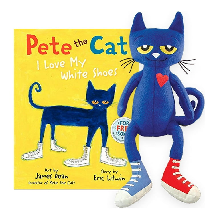 Pete the Cat: Interactive Soft Toy Doll for Kids, Safe for All