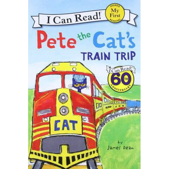 Pre-Owned Pete the Cats Train Trip (Paperback) 1338113321 9781338113327