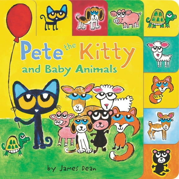 Pete the Kitty and Baby Animals (Board Book)