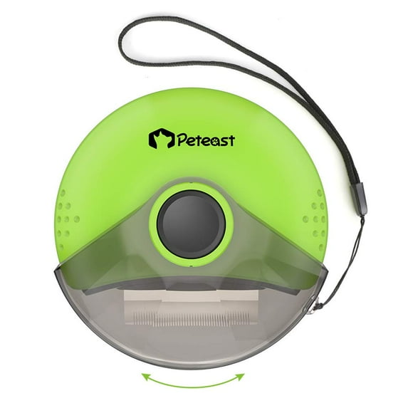 Peteast Dog Comb, 3 in 1 Travel Dog Brush Small Animal Grooming Tool, Deshedding Brush/Flea Comb/Dematting Comb for Dogs/Cats/Rabbit