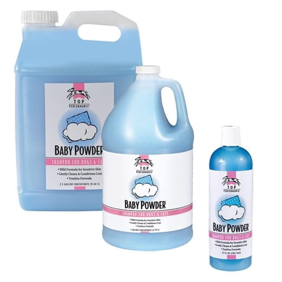 Petedge  Top Performance Baby Powder Shampoo 2.5 Gallon