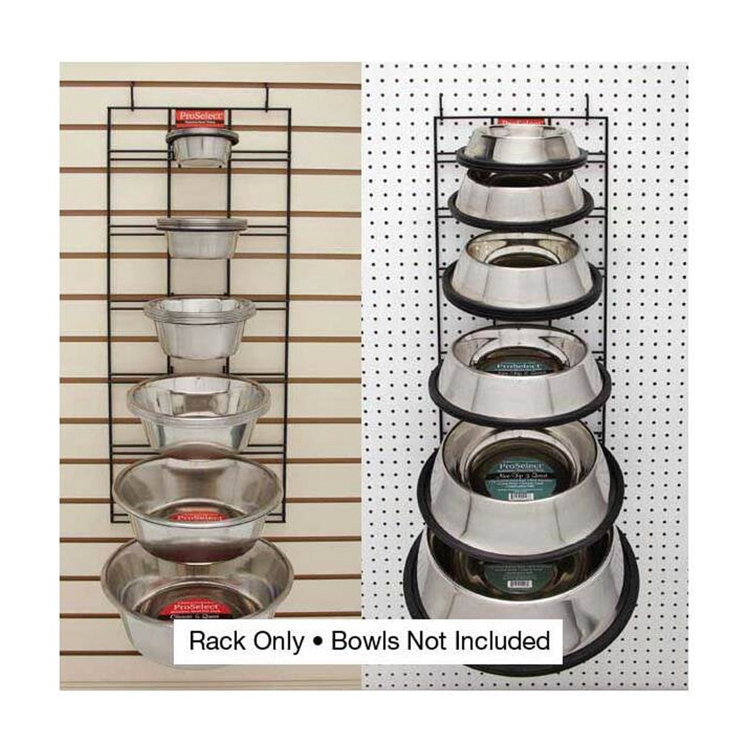 ProSelect Bowl Display Rack, Stainless Steel Holder, Durable Metal Wire ...