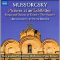 thumbnail image 1 of Pre-Owned Mussorgsky: Pictures at an Exhibition; Songs and Dances of Death; The Nursery (CD 0747313301676) by New Zealand Symphony Orchestra, Peter Breiner (conductor), 1 of 1