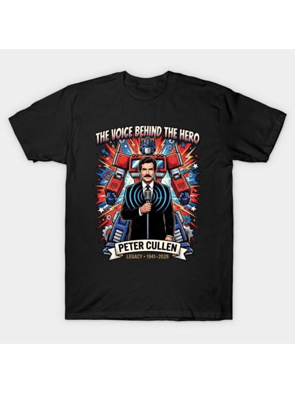 Peter Cullen - Optimus Voice Actor Vintage T-Shirt Sizes S-5Xl GooGate