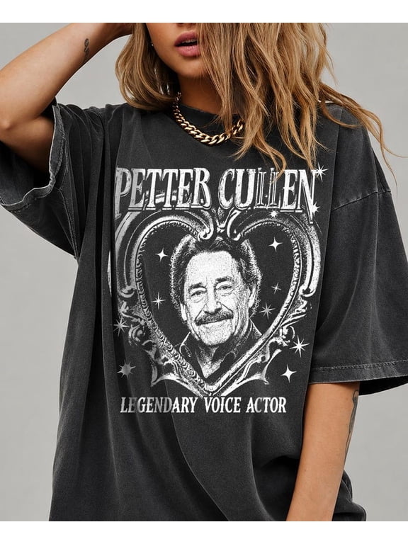 Peter Cullen Retro Voice Actor Graphic, Vintage Tribute T-Shirt