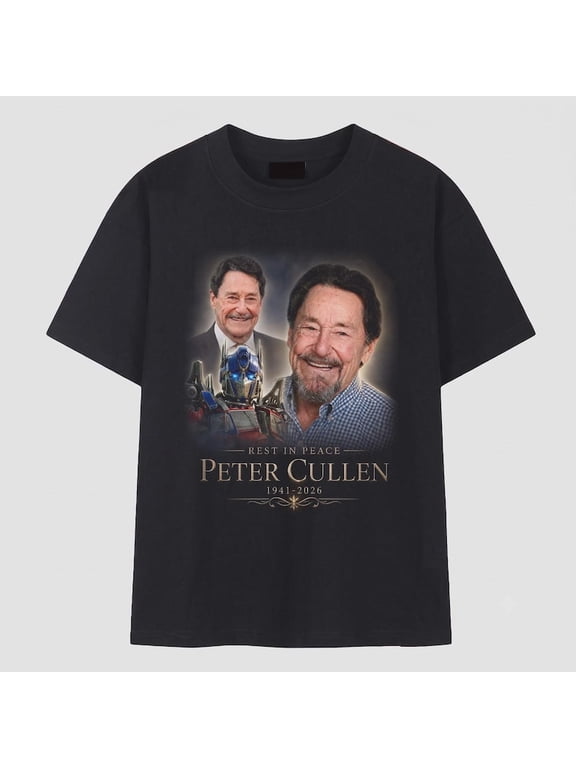 Peter Cullen Vintage Inspired Graphic, Voice Actor Tribute T-Shirt