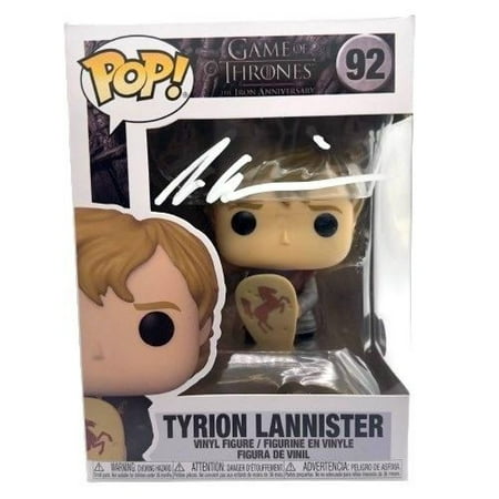 Peter Dinklage Signed "Game of Thrones" #92 Tyrion Lannister Funko Pop! Vinyl Figure (Beckett Witness)