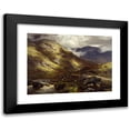 thumbnail image 1 of Peter Graham 24x18 Black Modern Framed Museum Art Print Titled - Wandering Shadows, 1 of 5
