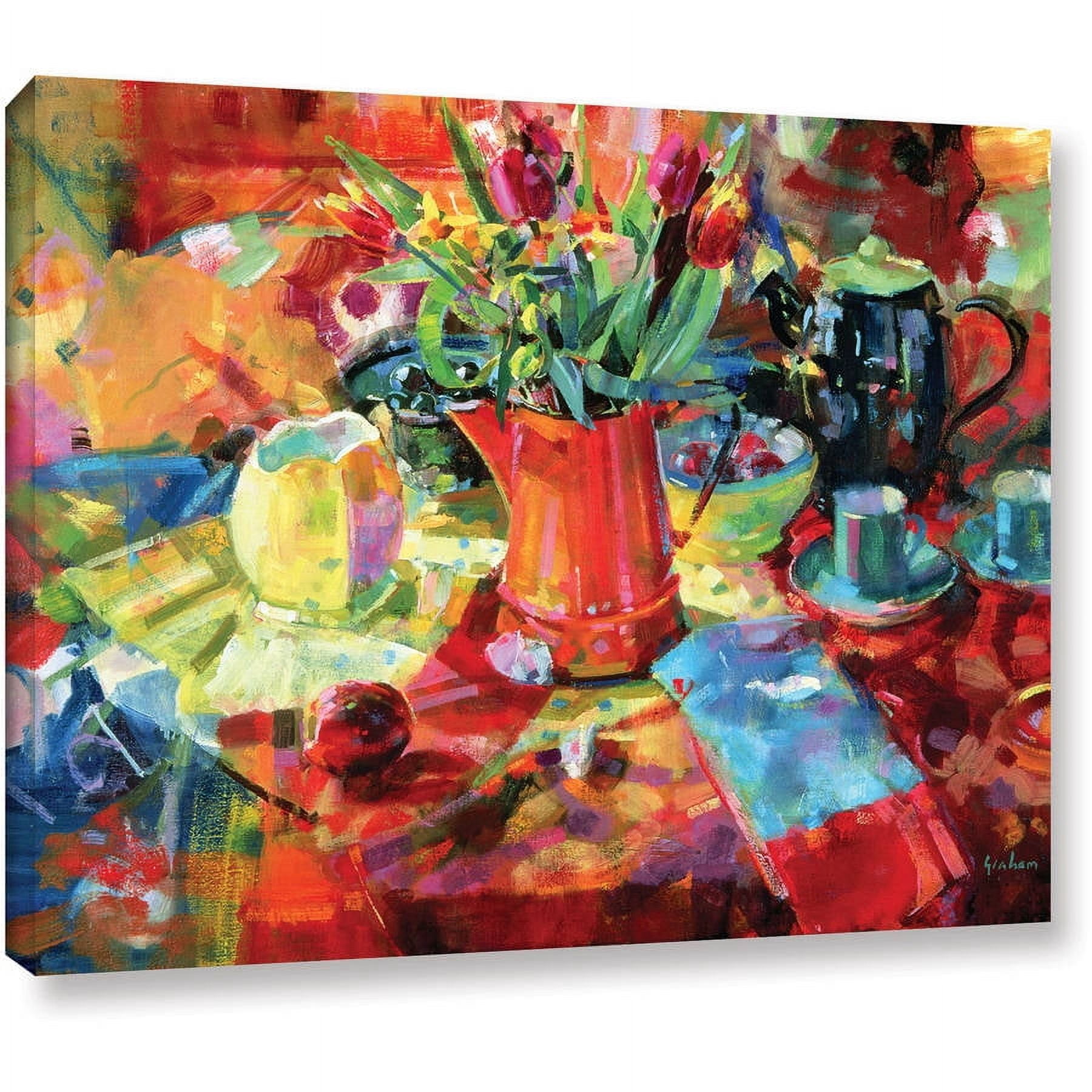 Peter Graham "Sienna Bouquet" Gallery-Wrapped Canvas