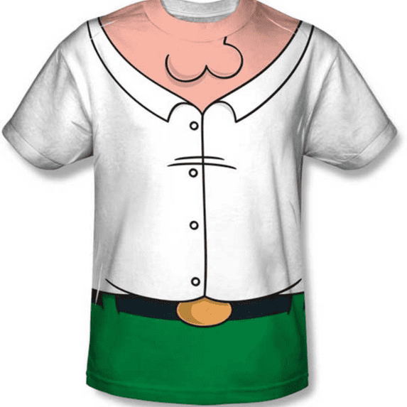Peter Griffin Family Guy T-Shirt Costume