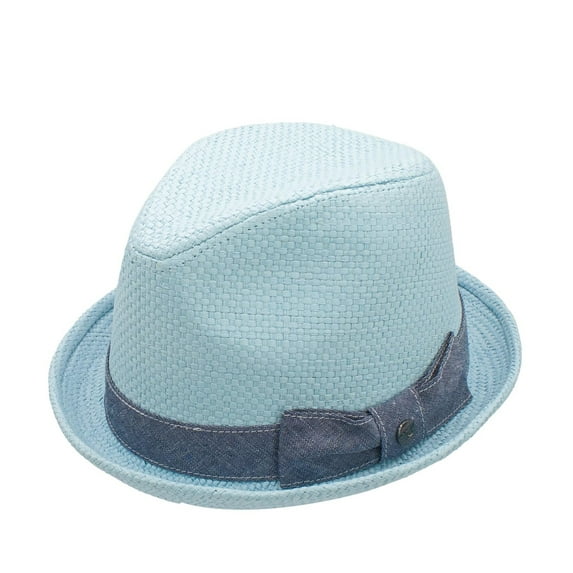 Peter Grimm Deppo Fedora Hat Aqua