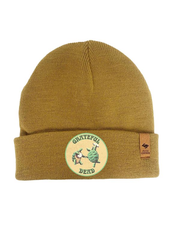 Grateful Dead Beanie Hat, Unisex Rust