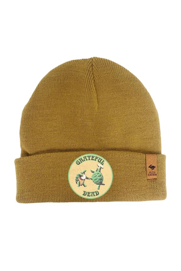 Grateful Dead Beanie Hat, Unisex Rust