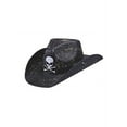 thumbnail image 1 of Peter Grimm Ltd Unisex Keith Straw Cowboy Hat Black One Size, 1 of 1