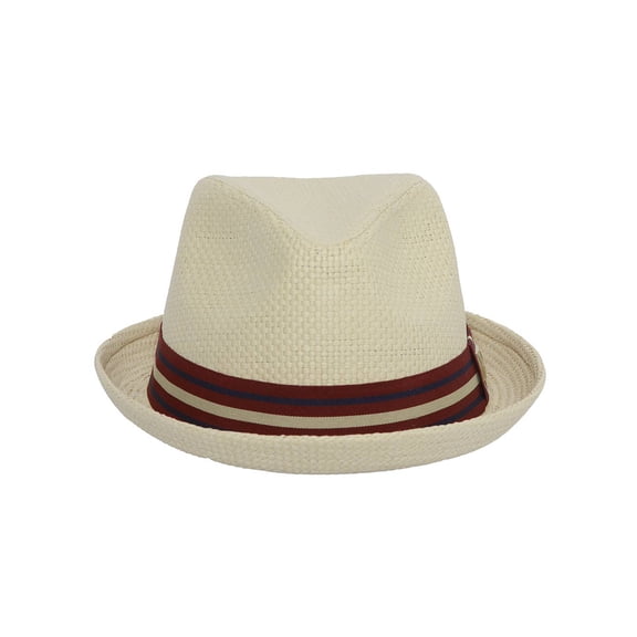 Peter Grimm Men's Standard Depp Natural Straw Fedora, XX-Large
