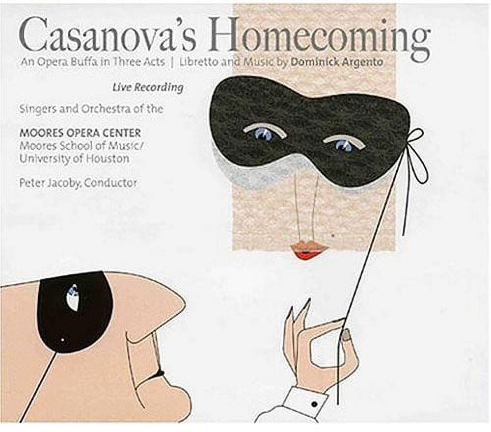 Peter Jacoby - Casanova's Homecoming - Music & Performance - CD