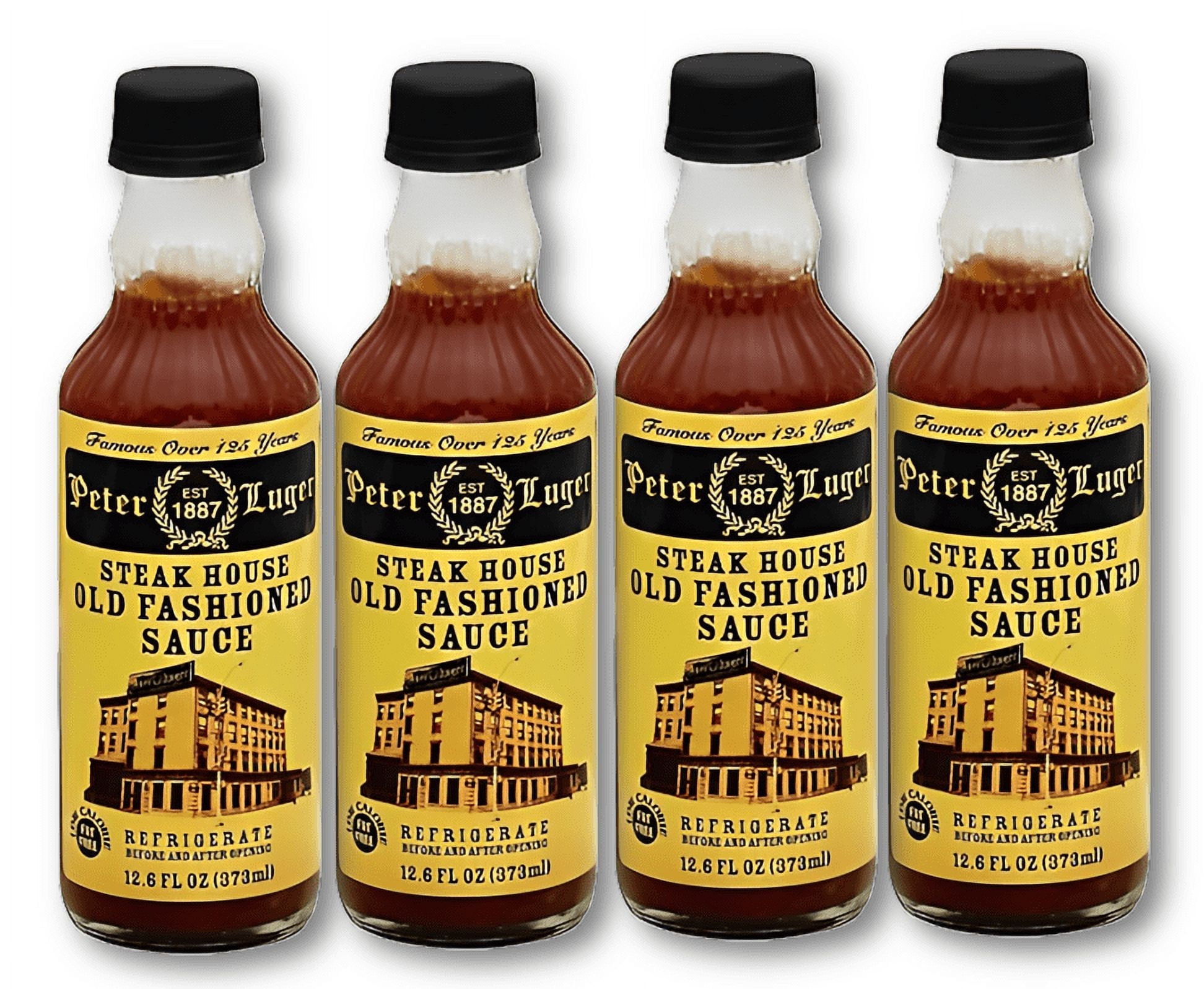 Peter Luger Steak Sauce by Gourmet-Food, 12.6 fl oz (4 Pack)
