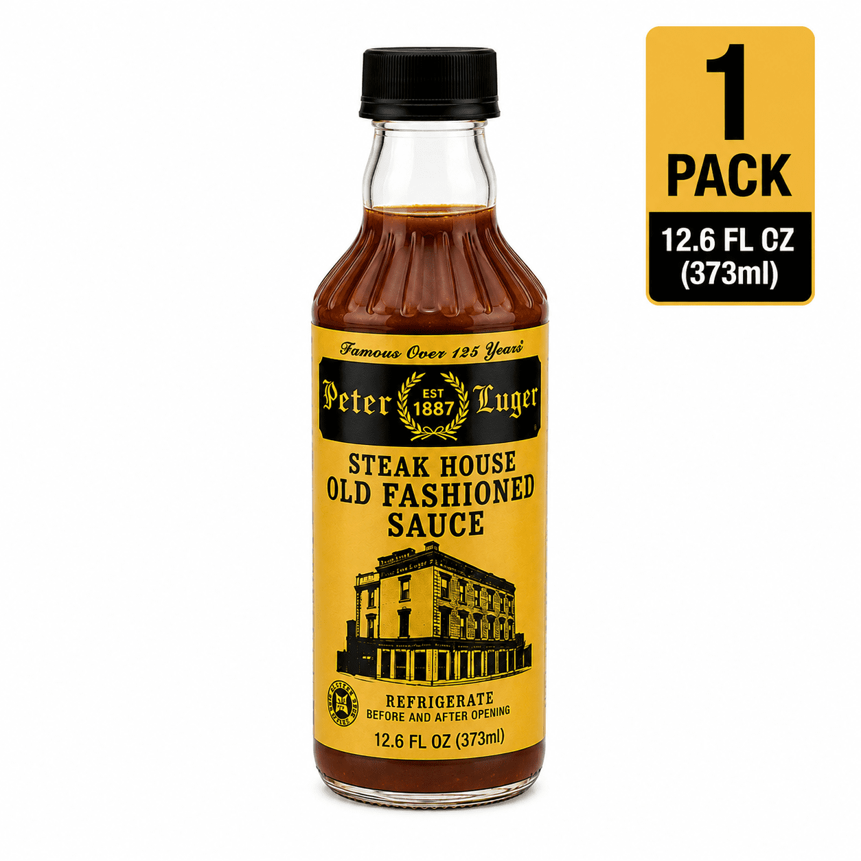 Peter Luger Steak Sauce by Gourmet-Food, 12.6 fl oz