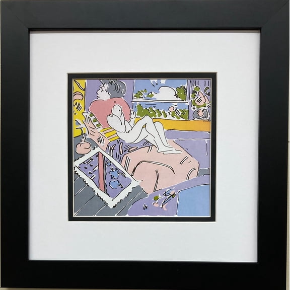 Peter Max "Jamaica 1974" New FRAMED Art POP Psychedelic Generic