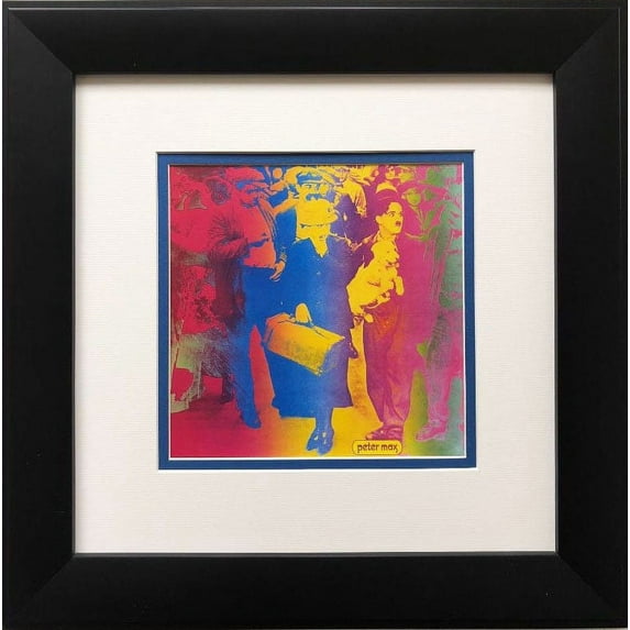 Peter Max "Our Gang" FRAMED Art Generic