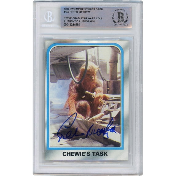 Peter Mayhew Star Wars Trading Card