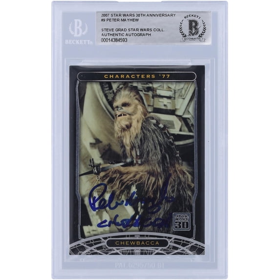 Peter Mayhew Star Wars Trading Card