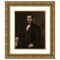 thumbnail image 1 of Peter Michal Bohúň 15x18 Gold Ornate Wood Frame and Double Matted Museum Art Print Titled - Portrait of Petr Makovicky (1859), 1 of 4