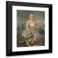 thumbnail image 1 of Peter Michal Bohúň 19x24 Black Modern Framed Museum Art Print Titled - Portrait of Berco Loksansky (1865), 1 of 5