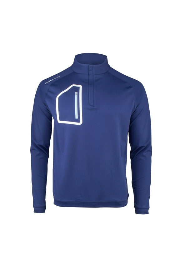 Men's Forge Performance Quarter Zip Navy Small