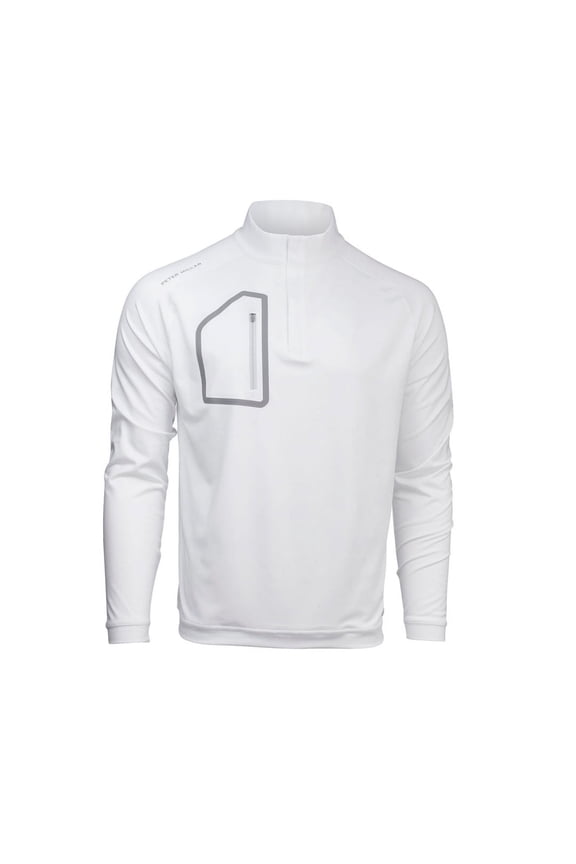Men's Forge Performance Quarter Zip White XXL